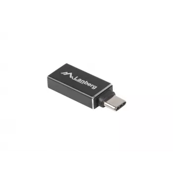 Adapteris USB-C (vyr.) į USB-A (mot.) 3.1 juodas