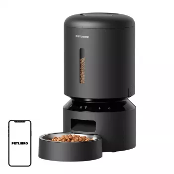 Automatinis ėdalo daviklis katėms ir šunims Aptel Petlibro Granary WiFi 5 L (juodas)