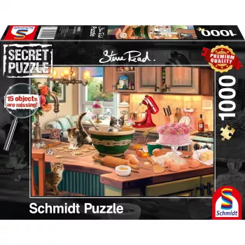 Dėlionė Schmidt Spiele 59919 – 1000 dalių, 693 × 493 mm, Maistas ir gėrimai