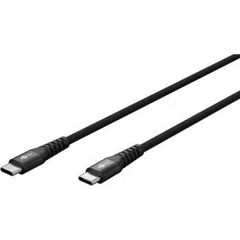 Goobay 73954 USB-C laidas juodas