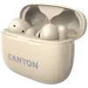 Canyon CNS-TWS10BG belaidės ausinės TWS į ausis, ANC, Bluetooth 5.3, USB-C, smėlio spalvos