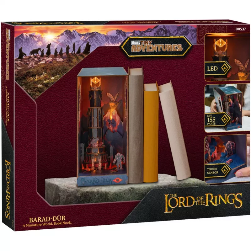Plastikinis modelio rinkinys REVELL Tiny Adventures Žiedų valdovas „Barad-Dûr“ (rankdarbiai) 00537