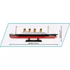 Konstruktorius Cobi R.M.S. Titanic modelis 593 detalės COBI-1680 – mastelio modelio statybiniai blokeliai