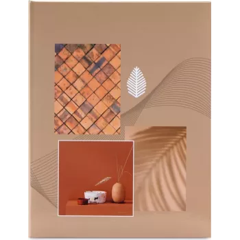 Fotoalbumas HAMA Singo II Rudas 100 lapų 10x15 cm