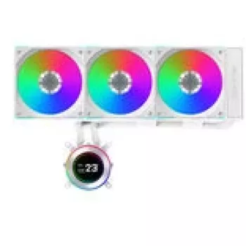 Lian Li Hydroshift II LCD 360CL ARGB AiO Baltas