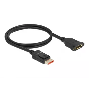 DisplayPort ilginimo laidas su montavimo rėmeliu DeLOCK 87095 8K 60 Hz 1 m
