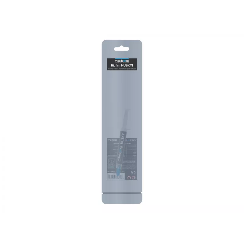 Termo pasta NATEC Husky NPT-1324, šilumos laidumas 4,63 W/m·K, 2 ml