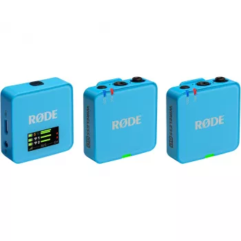 RØDE Wireless GO III mėlyna - belaidė mikrofonų sistema (mėlyna)