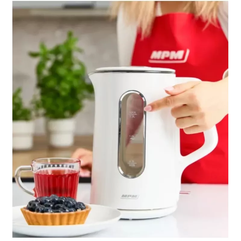 Elektrinis virdulys 1,5 l baltas MCZ-126/B