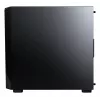 Montech X5M (B) juodas Micro Tower kompiuterio korpusas – Micro-ATX/Mini-ITX, 3x120mm priekyje, 1x120mm gale, palaiko ATX maitinimo šaltinį, 2x3,5 colio + 4x2,5 colio diskų vietos
