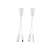 PoE adapterių rinkinys Gembird PP12-POE-0.15M-W