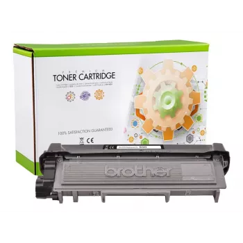 Kasetė su toneriu Static Control, skirta Brother TN-2310BK, perdirbta, juoda