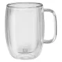Dviejų latte macchiato stiklinių su rankena rinkinys Zwilling Sorrento Plus