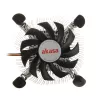 Akasa AK-CC7122BP01 žemo profilio procesoriaus aušintuvas iš aliuminio, LGA775/LGA1156/LGA1155, 75 mm