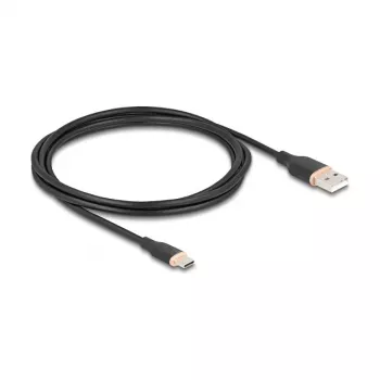 USB laidas DeLOCK 81227 2,5 m USB A USB C juodas