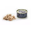 Šlapias kačių ėdalas FISH4DOGS Skumbrė su krevetėmis 70 g – suaugusioms katėms, žuvies skonio, skardinė, be glitimo