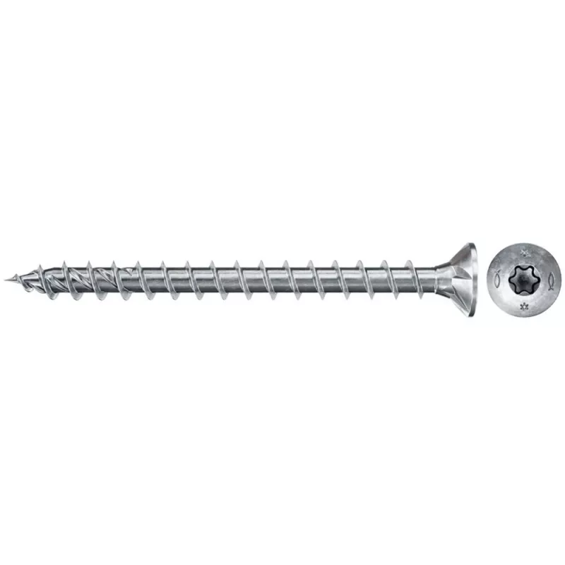 Varžtų rinkinys FISCHER FixTainer PowerFast II, 702 vnt., pilnas sriegis, cinkuoti