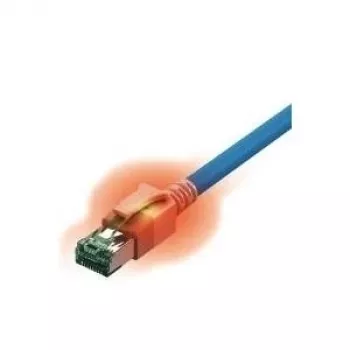 EasyLan DualBoot LED pataisos laidas RJ45 S/FTP Cat.6A (Class EA) - su saCon kištuku - LSOH - mėlynas - 10 m