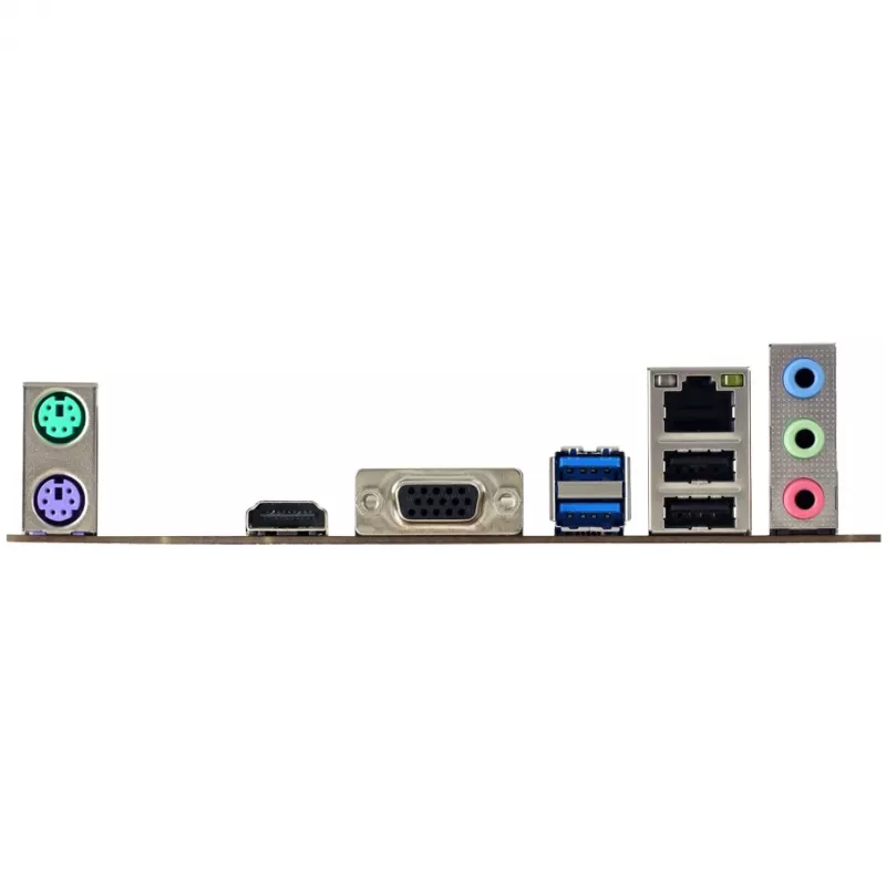 Pagrindinė plokštė BIOSTAR H81MHV3 3.0 — Micro ATX, LGA 1150, Intel H81, 2x DDR3 DIMM (iki 16 GB), SATA II/III, Gigabit LAN, HDMI, VGA