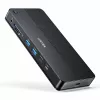 Docking stotelė UNITEK D1103A01 USB4 laidinė juoda 100W Power Delivery