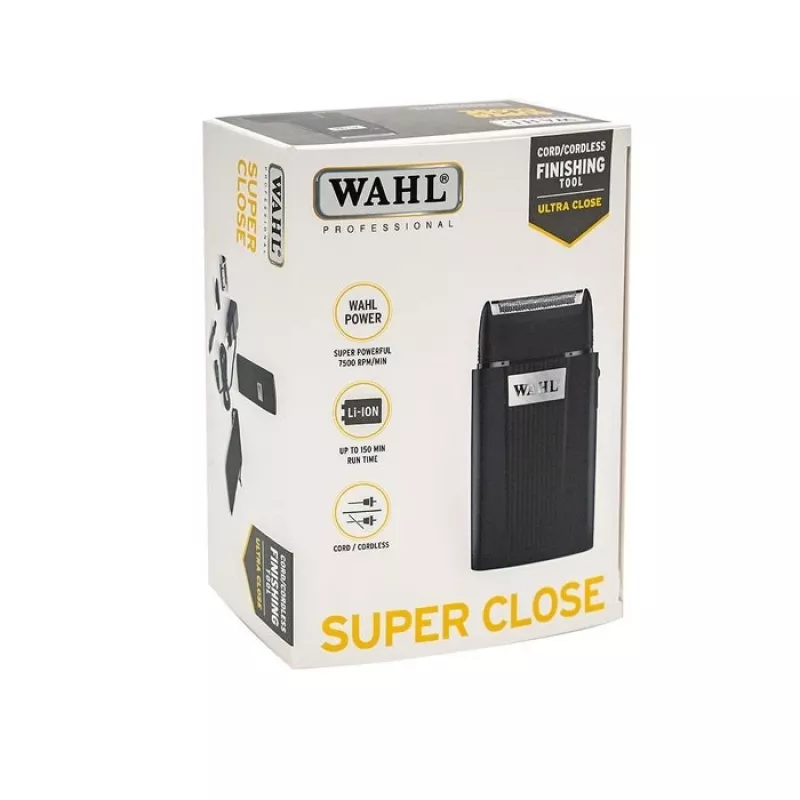 Wahl Super Close 3616-0470 AC / Baterija Juoda