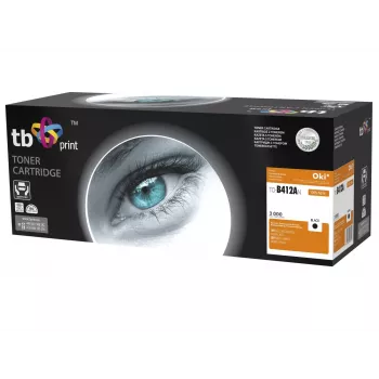 Toneris TB Kompat. S OKI B412/B432, juodas, New 412AN