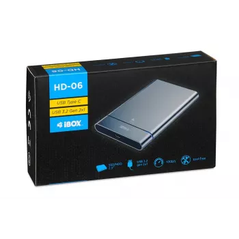 Išorinis dėklas iBox HD-06 2.5 colio HDD/SSD