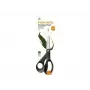 Fiskars 1074547 universalios žirklės popieriui ir rankdarbiams, tiesus pjūvis, juodos, nerūdijančio plieno