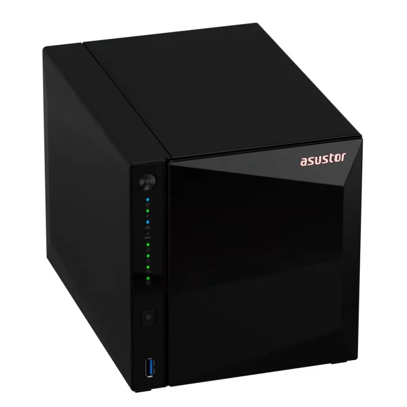 Asustor DRIVESTOR 4 Pro Gen2 AS3304T V2 NAS Realtek RTD1619B 2 GB DDR4 ADM Juodas