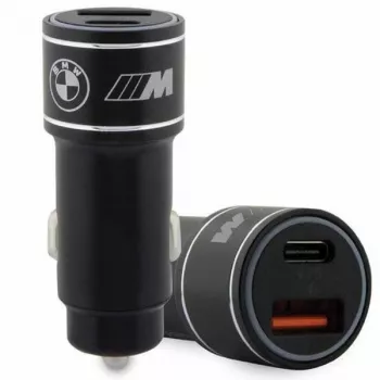 Automobilinis greitasis įkroviklis 20W PD-QC 3.0 juodas