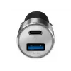 LogiLink automobilinis maitinimo šaltinis - 36 W - 3 A - PD 3.0, QC 3.0 - 2 išėjimo prievadai (USB, 24 kontaktų USB-C)