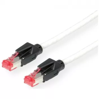 Datwyler DATWYLER – Patch-Cable RJ-45 (M) – RJ-45 (M) – 10 m – SSTP – CAT 6 – Halogen-Free – Pilka (21.05.0100)