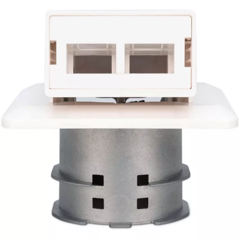 Digitus DN-93201 FTTH plokščias sieninis optinio pluošto lizdas SC/LC adapteriui 86x30x86 mm