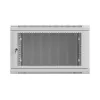 Spintos stovas 19 inch 6U 600x600 pilkas perforuotas