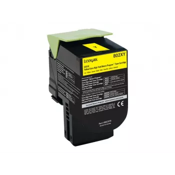 Toneras Lexmark geltonas Return Program 80C2XY0 3000 puslapių