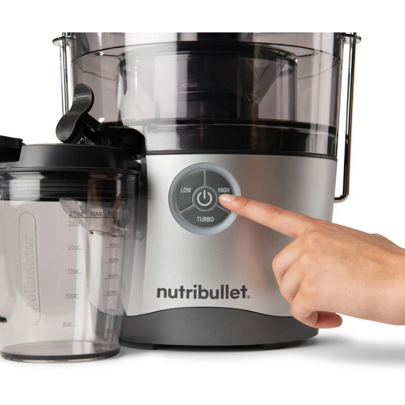 NutriBullet sulčiaspaudė Pro NBJ200G (sidabrinė/pilka, 1 000 W) (0C22500002)