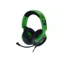 Laidinis žaidimų ausinių komplektas Razer Kraken V4 X — viršausinės, 20–20000 Hz, 1,8 m laidas, 310 g, juoda/žalia