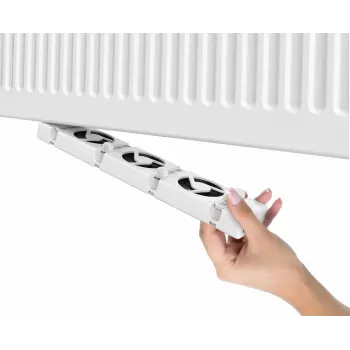 SpeedComfort prailginimo rinkinys baltas, 30 m³/h, 0,55 W, 20 dB, 340×70×23 mm