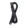 CableMod Universal Pro ModMesh 16 kontaktų į 16 kontaktų kabelis, su pynute, StealthSense - juodas, 60 cm