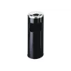 Šiukšliadėžė Durable 3332 Round Metal Black, 17 l su pelenine ir gesintuvu