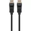 Essential Cable DisplayPort kištukas > DisplayPort kištukas, 8K / 120Hz (juoda, 1 metras, 40 Gbit/s, DisplayPort 2.0 / 2.1)