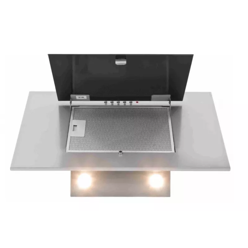 Gartraukis AKPO WK-4 Nero Eco 60, 60 cm, plienas ir grūdintas stiklas, 326 m³/h, aliumininis riebalų filtras, 55–61 dB