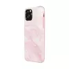 Dėklas Devia Marble serijos iPhone 11 Pro Max, rožinis, apsauginis kietas apvalkalas