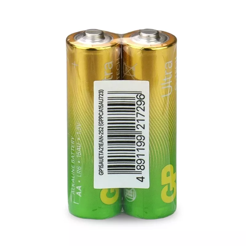 GP Battery LR6 AA šarminės baterijos 40 vnt. (modelis 15AU21-S2)