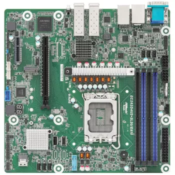 ASRock pagrindinė plokštė EC262D4U2-2L2Q/E810 micro-ATX lizdas 1700 DDR5 tik