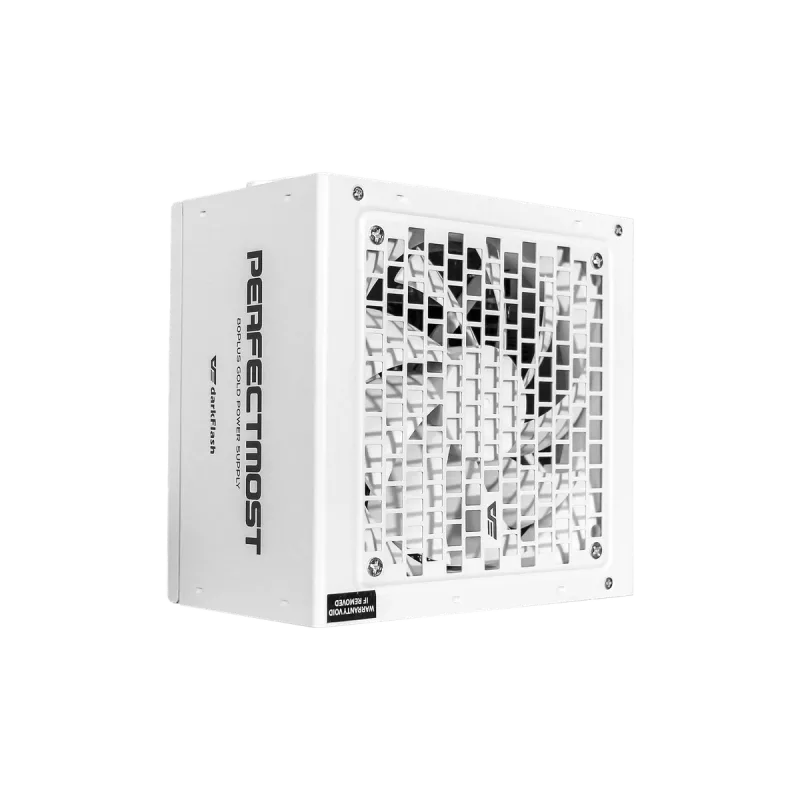 Maitinimo blokas DarkFlash PMT1050 Baltas – ATX stalinio kompiuterio PSU, 1050 W, 80 PLUS Gold