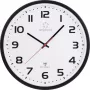 Renkforce RF-6826036 Sieninis laikrodis 320 mm x 45,5 mm Juodas (RF-6826036)