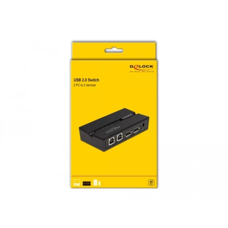DeLOCK 11492 USB jungiklis USB-A į USB-B 0,48 Gbit/s