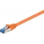 Wentronic Goobay CAT 6a jungiamasis laidas, S/FTP (PiMF), oranžinis, 7,5 m - LSZH halogenų neturintis, varinis (93851)