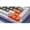 Gaming klaviatūra Savio ASTRAL WHITE JADE 3 COLOURS USB QWERTY US International